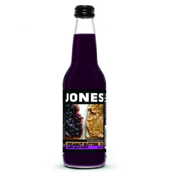 JONES: Peanut Butter & Jelly Soda, 12 fo