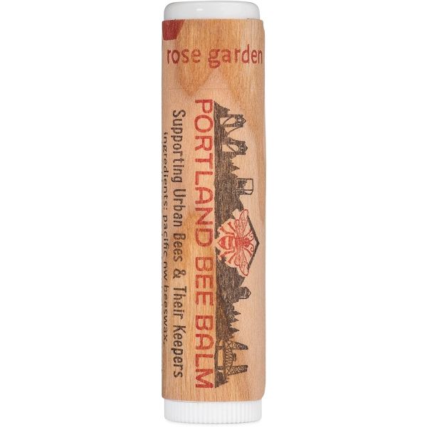 PORTLAND BEE BALM: Rose Garden Lip Balm, 0.15 oz