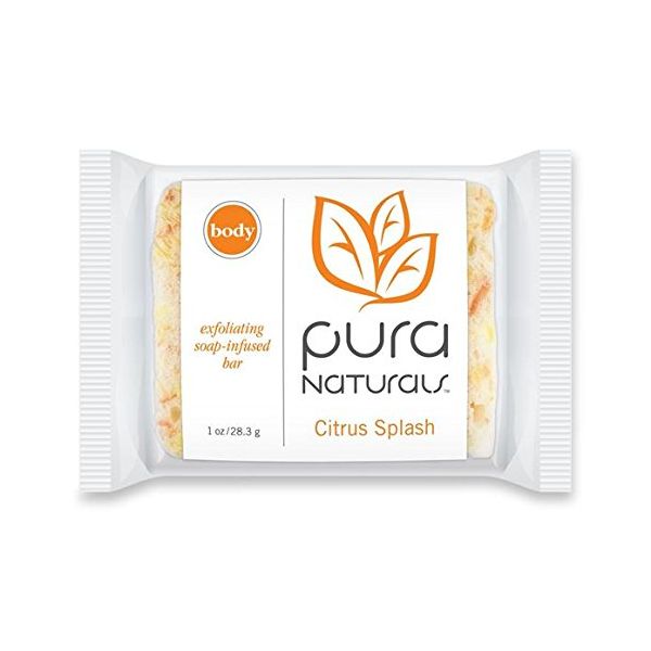 PURA: Body Sponge Citrus Splash, 1 oz