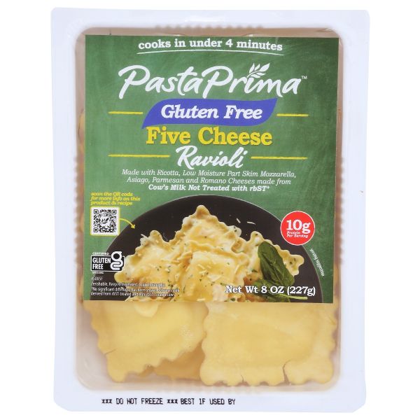 PASTA PRIMA: Five Cheese Ravioli, 8 oz