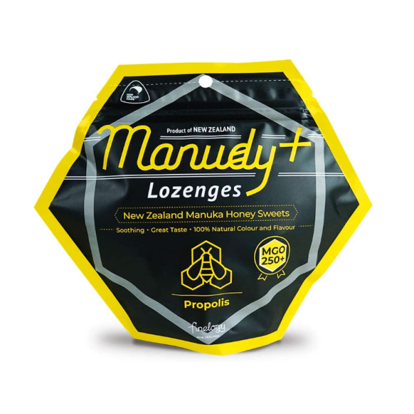 MANUDY: Manuka Honey Sweets Lozenges Propolis, 1 bg