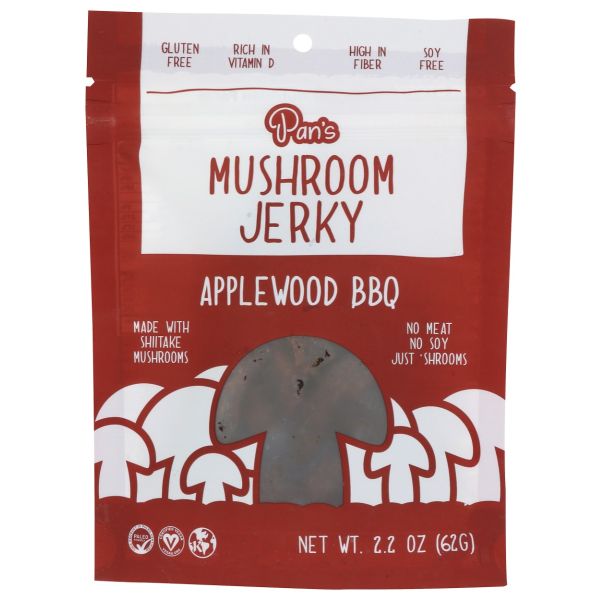 PANS: Applewood Bbq Mushroom Jerky, 2.2 oz