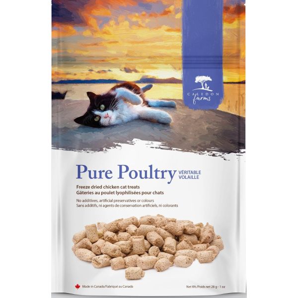 CALEDON FARMS: Pure Poultry Cat Treats, 1 oz