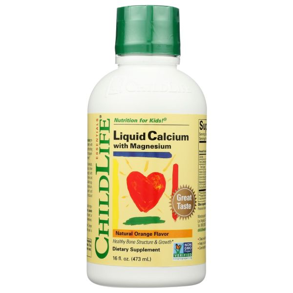 CHILDLIFE: Liquid Calcium With Magnesium, 16 oz