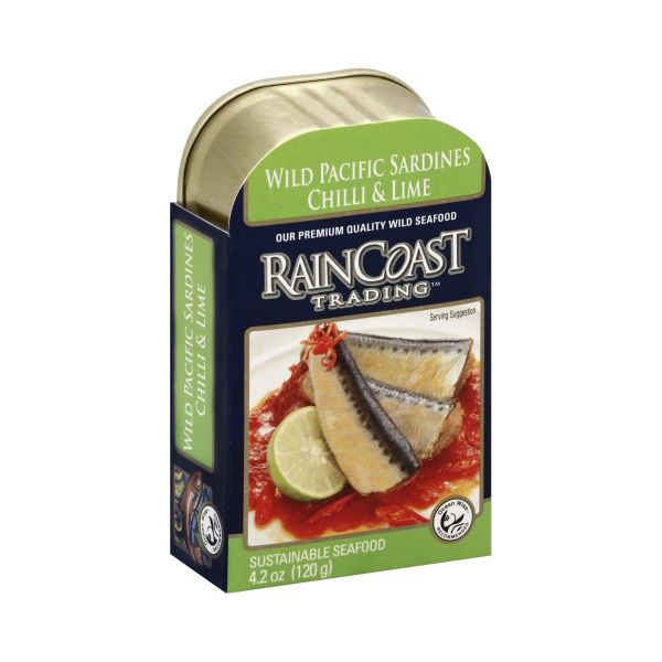 RAINCOAST TRADING: Sardines In Chili and Lime, 4.2 oz