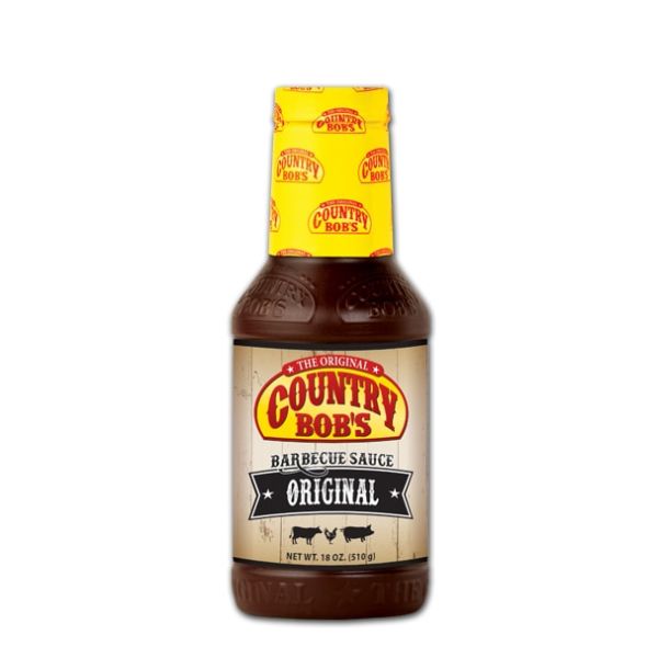 COUNTRY BOBS: Original Barbecue Sauce, 18 fo