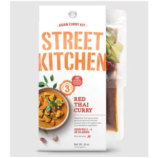 STREET KITCHEN: Red Thai Curry Scratch Kit, 10 oz