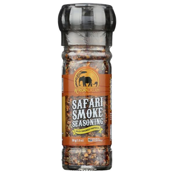 AFRICAN DREAM FOODS: Safari Smoke Seasoning, 1.8 oz