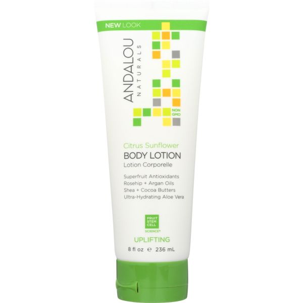 ANDALOU NATURALS: Citrus Sunflower Uplifting Body Lotion, 8 oz