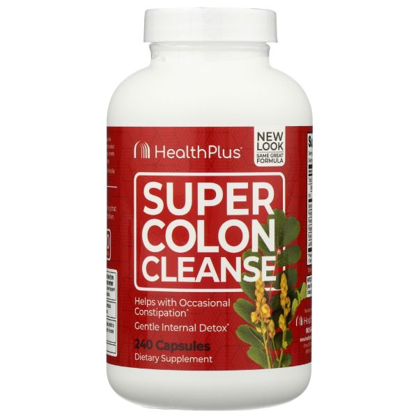 HEALTH PLUS: Super Colon Cleanse, 240 cp