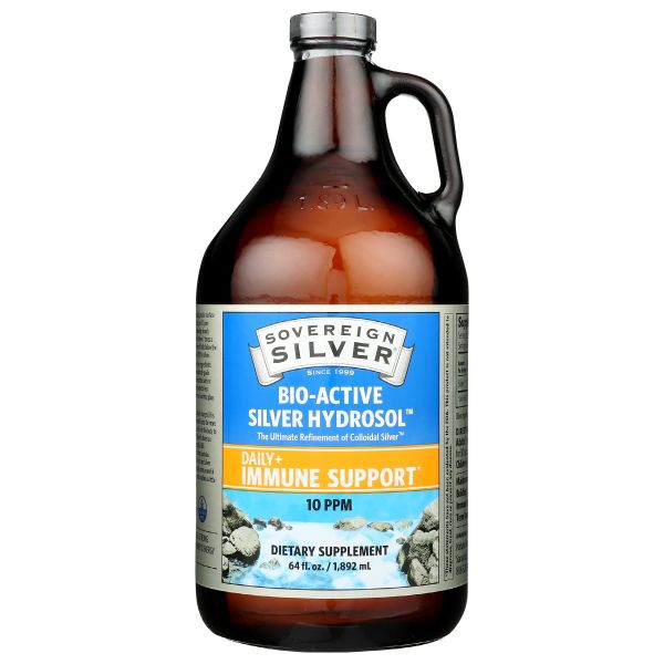 SOVEREIGN SILVER: Bio Active Silver Hydrosol Twist Top, 64 oz