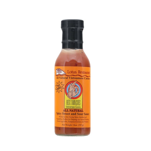 LOTUS RESTARANT: Spicy Sweet and Sour Sauce, 14 fo