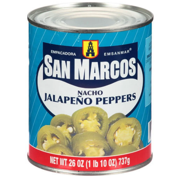 SAN MARCOS: Nacho Jalapeno Peppers, 26 oz