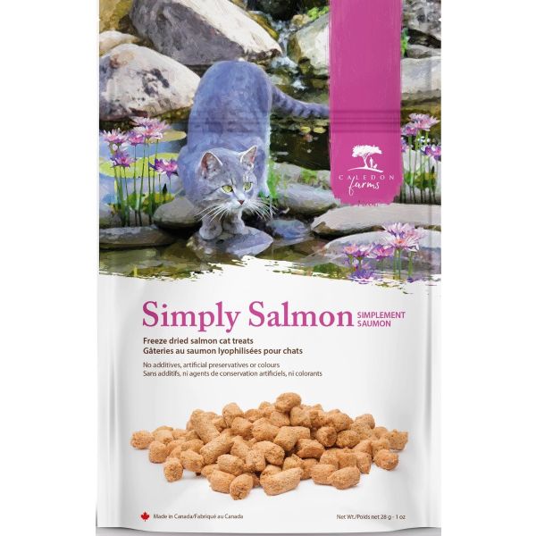 CALEDON FARMS: Simply Salmon Cat Treats, 1 oz