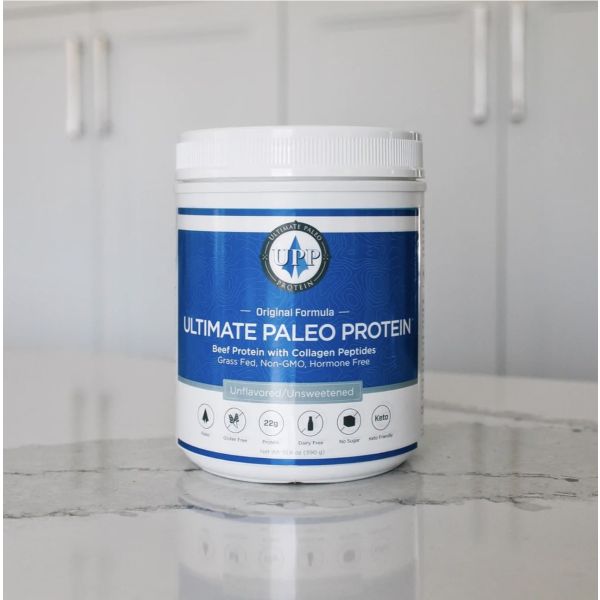 ULTIMATE PALEO PROTEIN: Protein Powder Unflavore, 390 gm