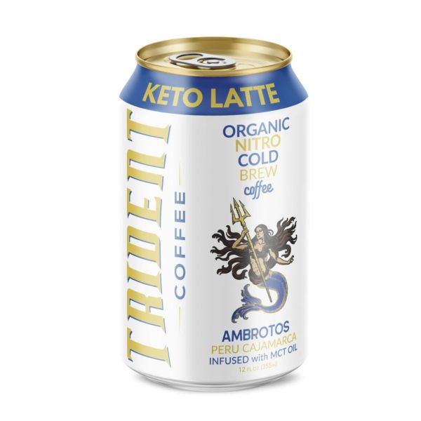 TRIDENT COFFEE: Coffee Rtd Coldbrw Ambrot, 12 fo