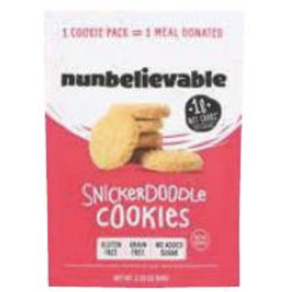 NUNBELIEVABLE: Cookies Snickerdoodle, 2.26 oz