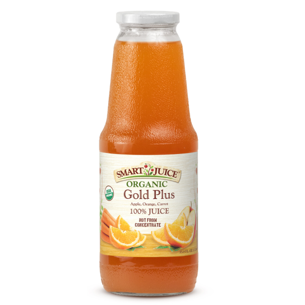 SMART JUICE: Juice Gold Plus Org, 33.8 FO