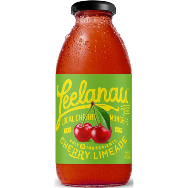 LEELANAU: Juice Limeade Cherry, 16 fo