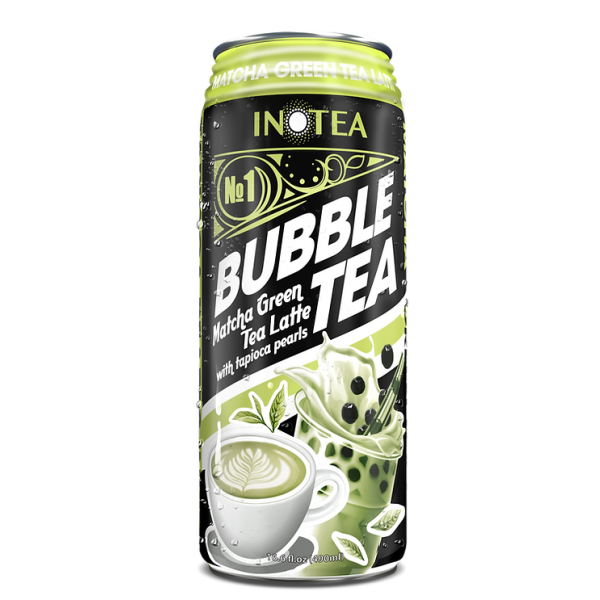 INOTEA: Tea Latte Matcha Green, 16.6 FO