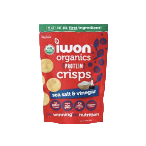 IWON ORGANICS: Crisps Prtn Sea Slt Vngr, 3 oz