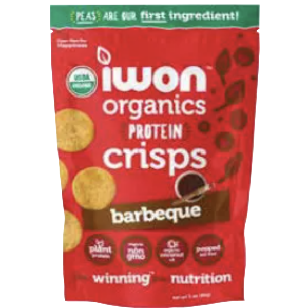 IWON ORGANICS: Crisps Ptrn Bbq, 3 oz