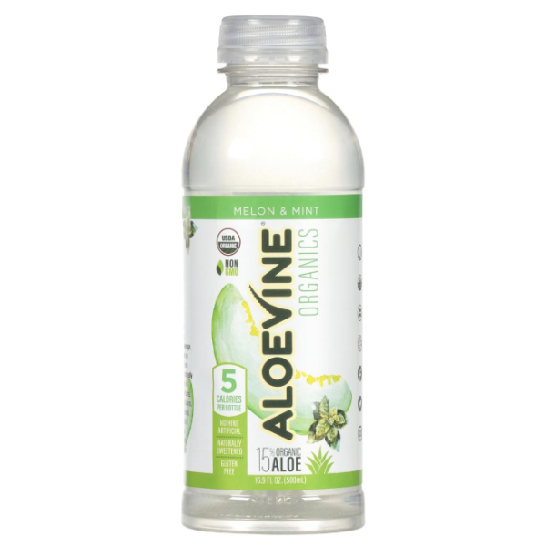 ALOEVINE: Bev Aloe Melon Mint, 16.9 fo