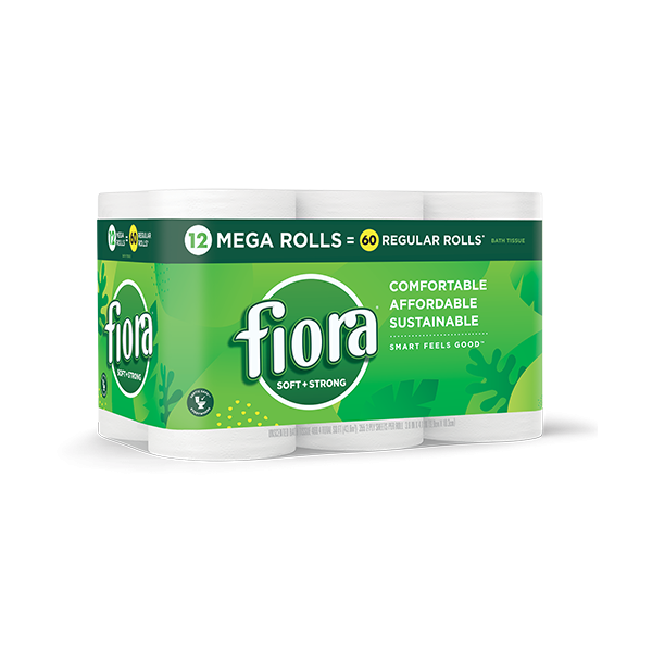 FIORA: Tissue Bath 12Pk, 12 pk