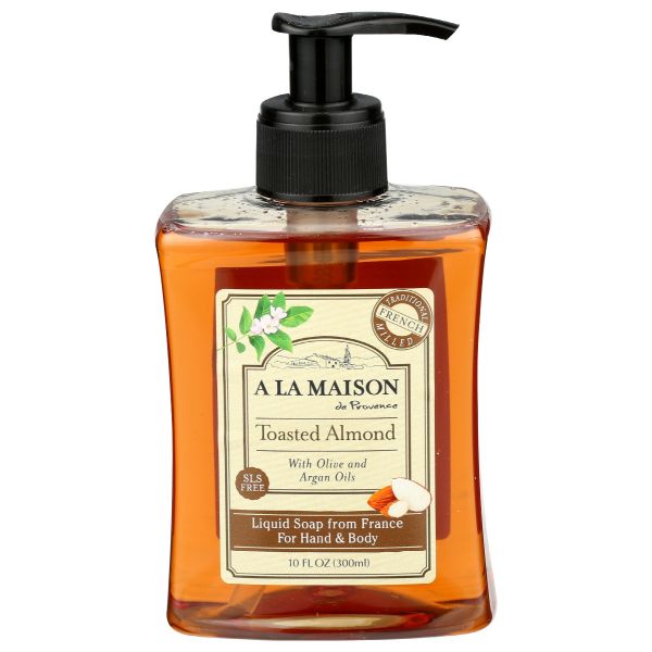 A LA MAISON: Liquid Soap Toasted Almond, 10 fo