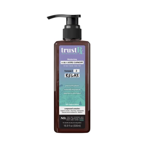 TRUSTRX: Relax 4 in 1 Hydro Cleanser, 16.9 fo