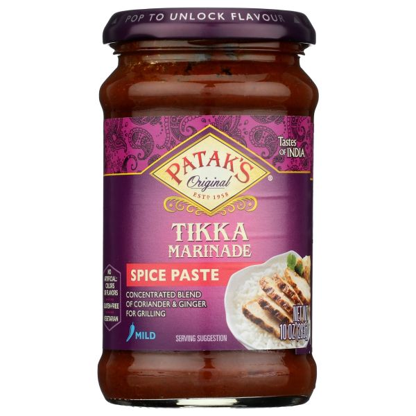 PATAKS: Tikka Marinade Paste, 10 oz