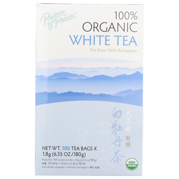 PRINCE OF PEACE: Organic White Tea, 100 bg