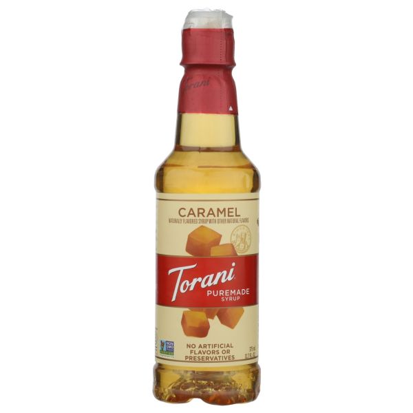 TORANI: Puremade Caramel Syrup, 375 ml