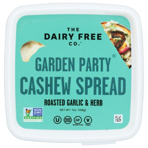 THE DAIRY FREE CO: Garden Party Cashew Spread, 7 oz