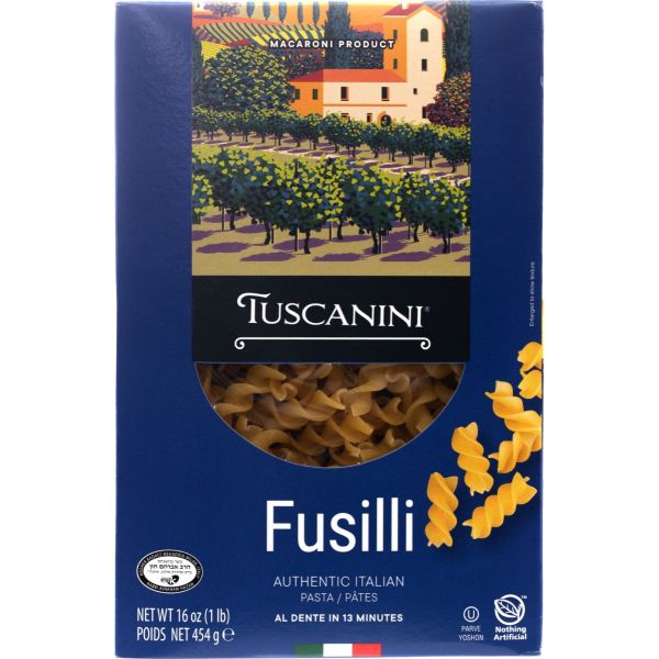 TUSCANINI: Fusilli Pasta, 16 oz