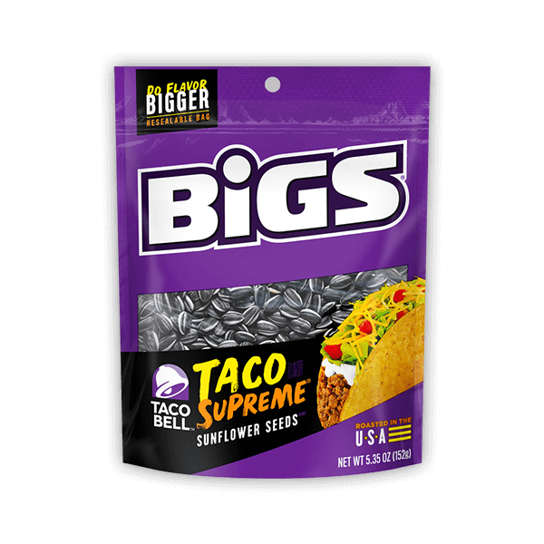 BIGS: Seeds Sunflower Taco Bell, 5.35 oz