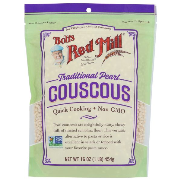 BOBS RED MILL: Traditional Pearl Couscous, 16 oz