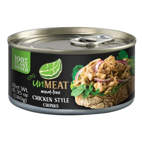 UNMEAT: Chicken Chunks, 6.35 oz