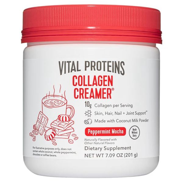 VITAL PROTEINS: Peppermint Mocha Collagen Creamer, 7 oz