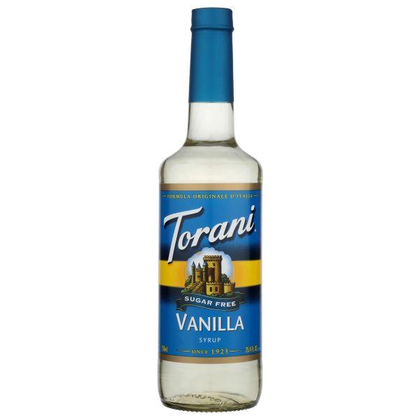TORANI: Sugar Free Vanilla Syrup, 25.4 fo