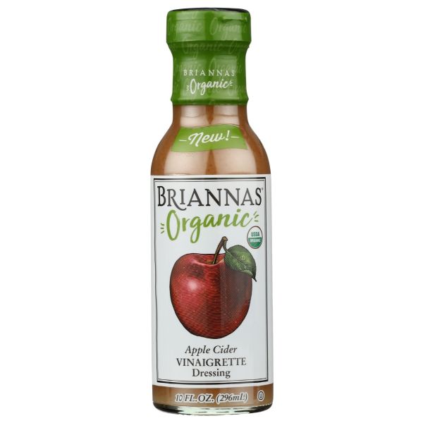 BRIANNAS: Organic Apple Cider Vinaigrette, 10 oz