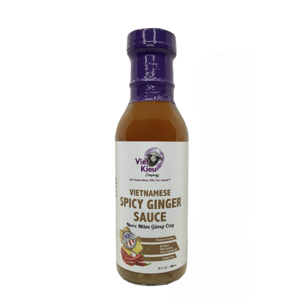 VIET KIEU SAUCE CO: Vietnamese Spicy Ginger Sauce, 12 oz