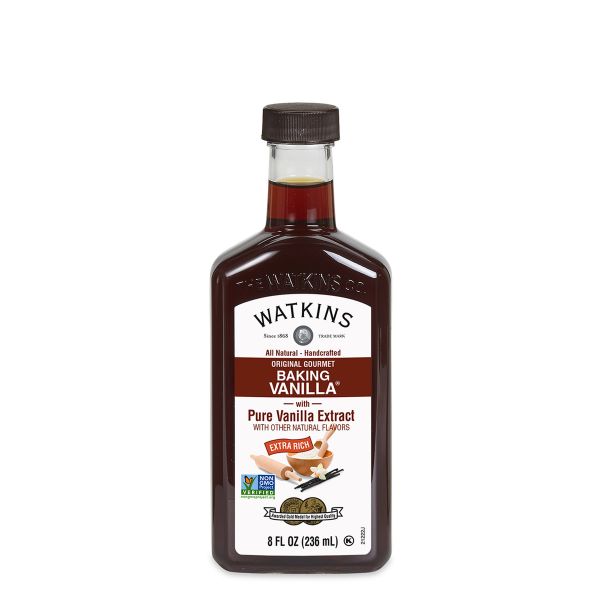 WATKINS: All Natural Original Gourmet Baking Vanilla Extract, 8 fo