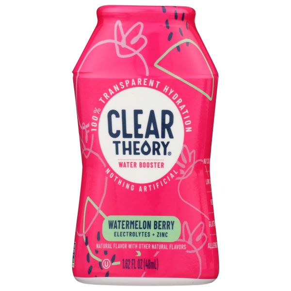 CLEAR THEORY: Watermelon Berry Water Booster, 1.62 fo