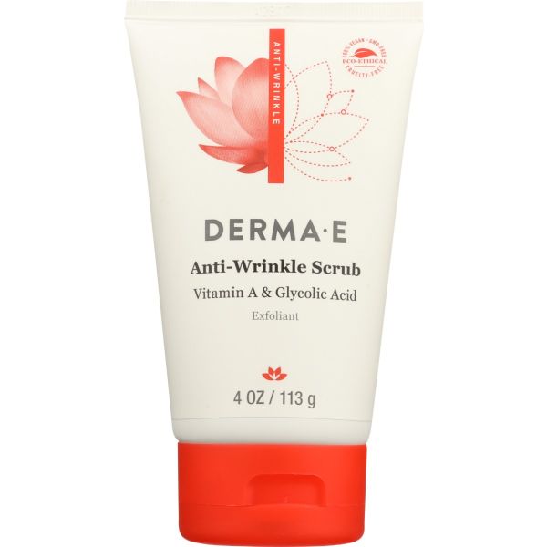 DERMA E: Anti Wrinkle Scrub, 4 oz