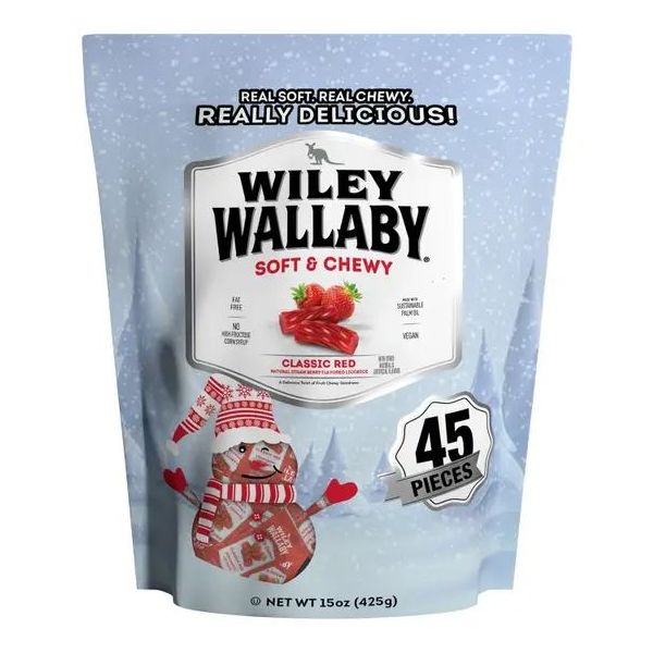 WILEY WALLABY: Classic Winter Red Licorice, 15 oz