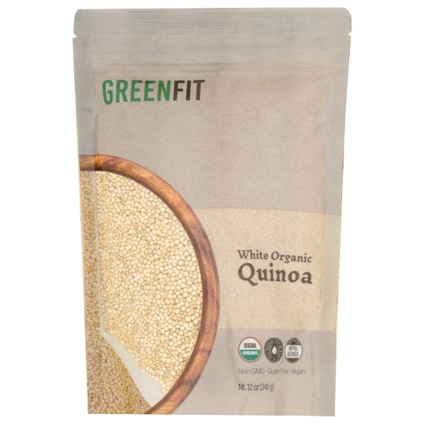 GREENFIT: White Organic Quinoa, 12 oz