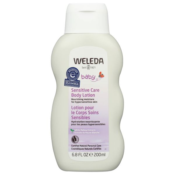 WELEDA: Sensitive Care Baby Body Lotion, 6.8 fo