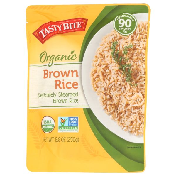 TASTY BITE: Organic Brown Rice, 8.8 oz