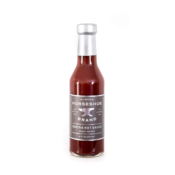 HORSESHOE BRAND: Xxxtra Hot Sauce, 8 oz